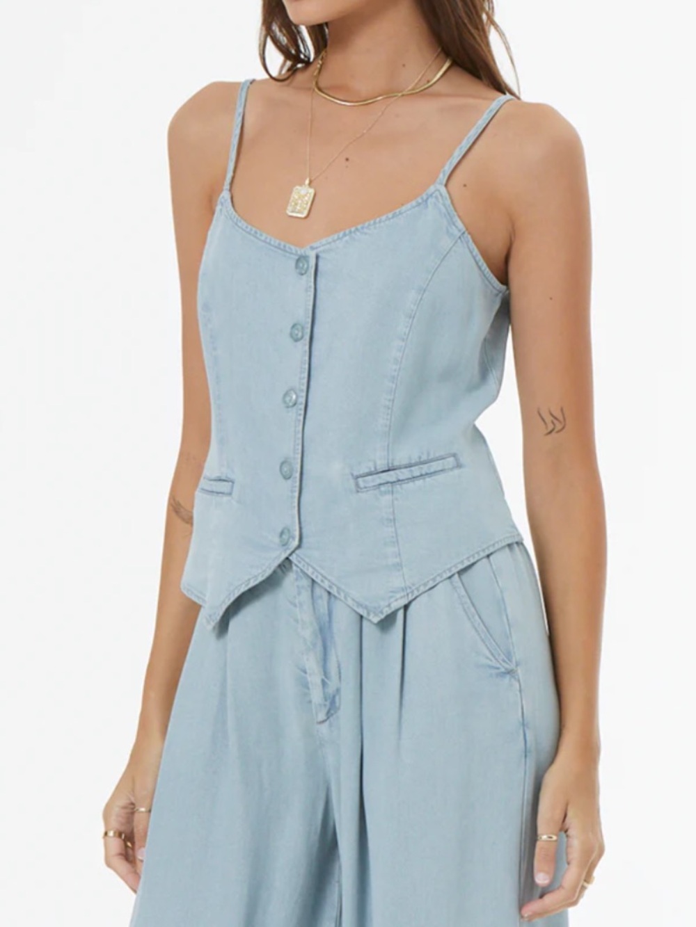 YFB Tate Denim Vest